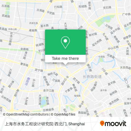 上海市水务工程设计研究院-西北门 map