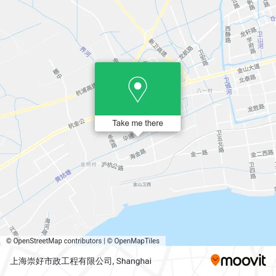 上海崇好市政工程有限公司 map