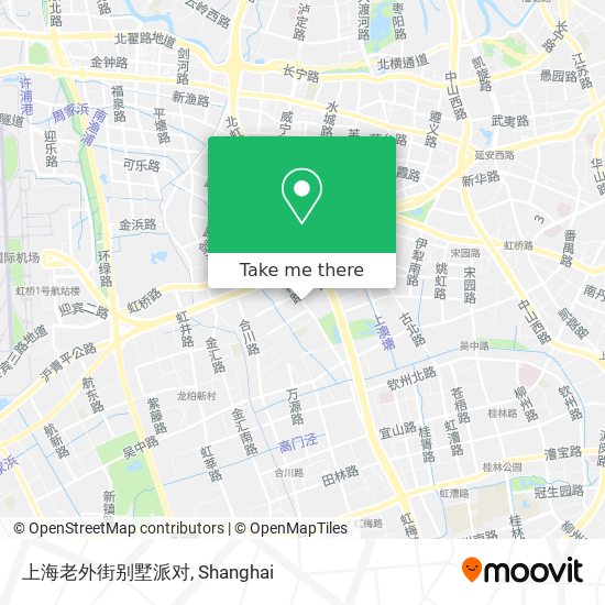 上海老外街别墅派对 map