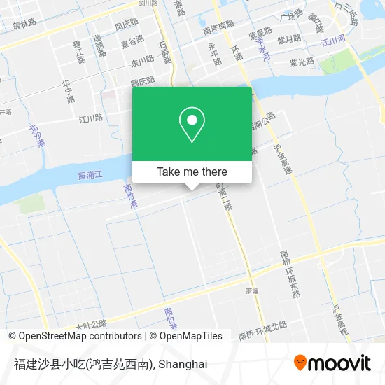 福建沙县小吃(鸿吉苑西南) map