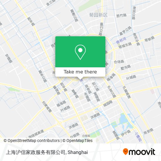 上海沪信家政服务有限公司 map