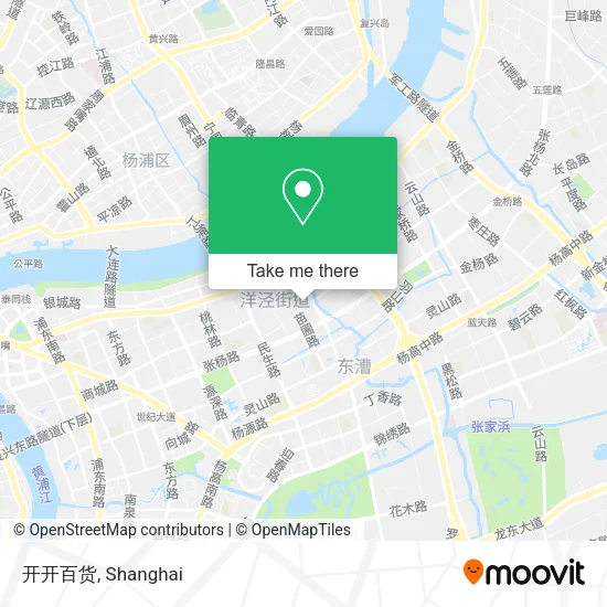 开开百货 map
