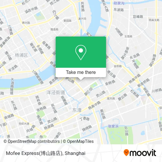 Mofee Express(博山路店) map