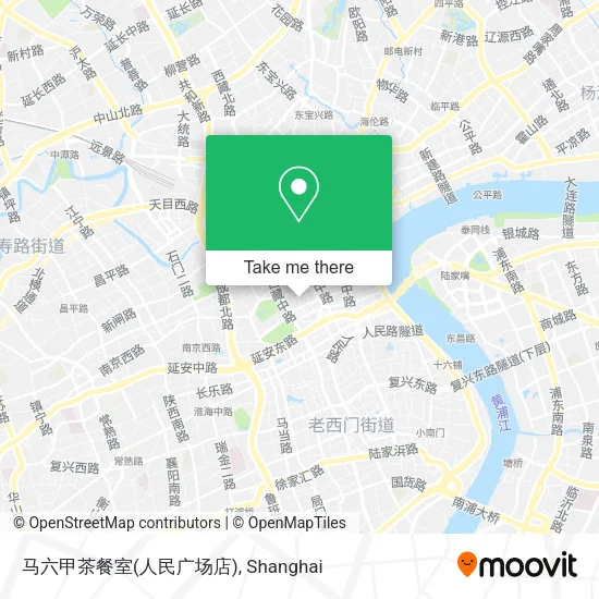 马六甲茶餐室(人民广场店) map