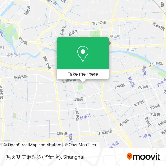 热火功夫麻辣烫(华新店) map