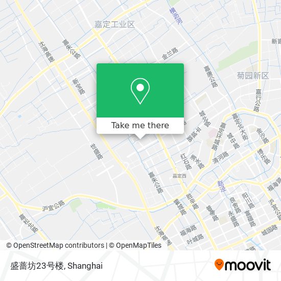 盛蔷坊23号楼 map