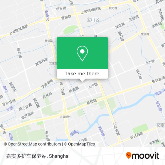 嘉实多护车保养站 map