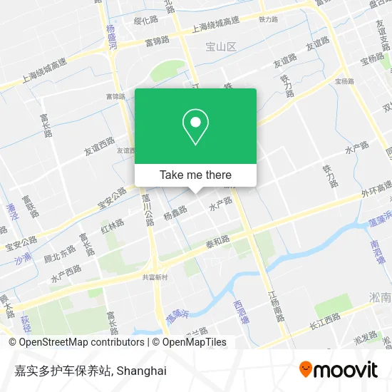 嘉实多护车保养站 map