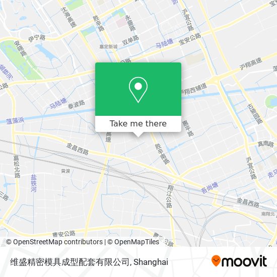 维盛精密模具成型配套有限公司 map
