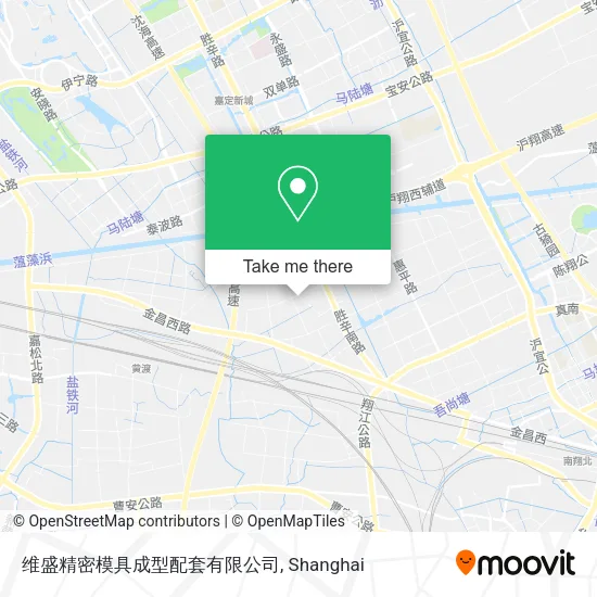 维盛精密模具成型配套有限公司 map