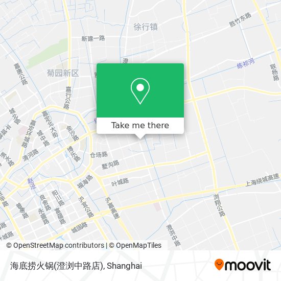 海底捞火锅(澄浏中路店) map