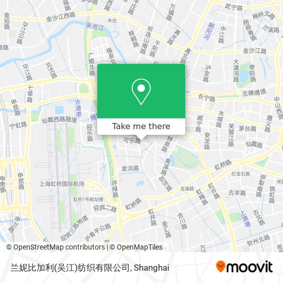 兰妮比加利(吴江)纺织有限公司 map