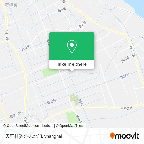 天平村委会-东北门 map