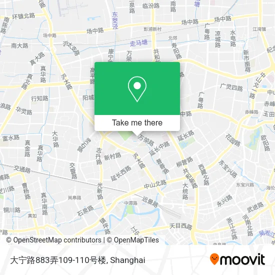 大宁路883弄109-110号楼 map