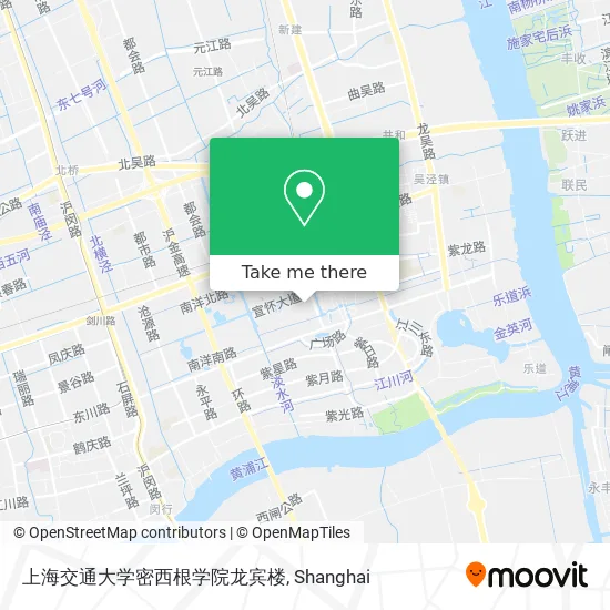 上海交通大学密西根学院龙宾楼 map