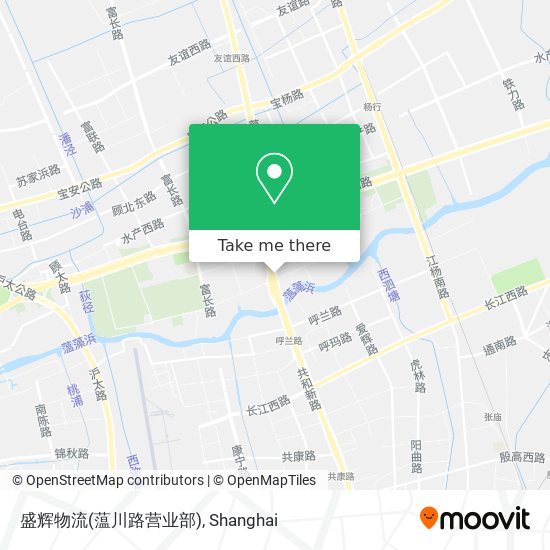 盛辉物流(蕰川路营业部) map