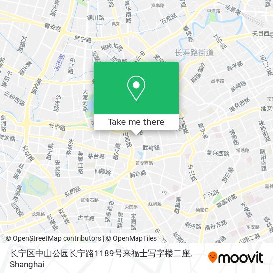 长宁区中山公园长宁路1189号来福士写字楼二座 map