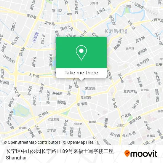 长宁区中山公园长宁路1189号来福士写字楼二座 map