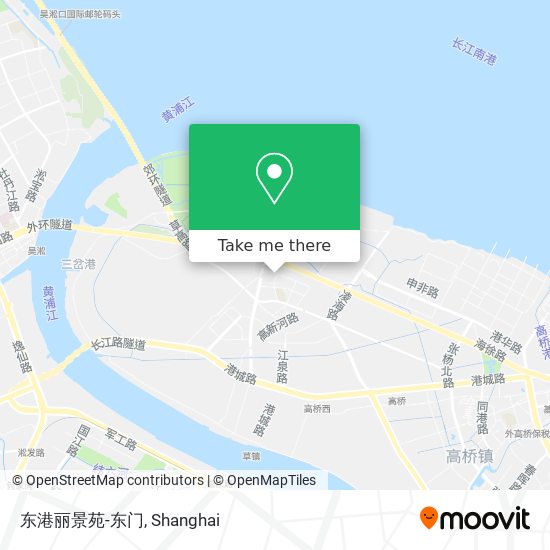 东港丽景苑-东门 map