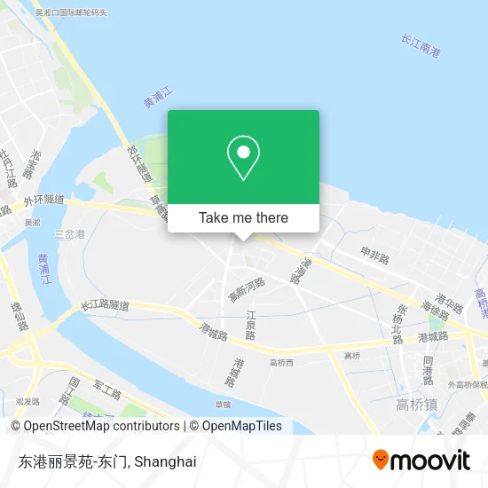 东港丽景苑-东门 map