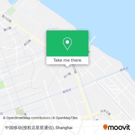 中国移动(授权店星星通信) map