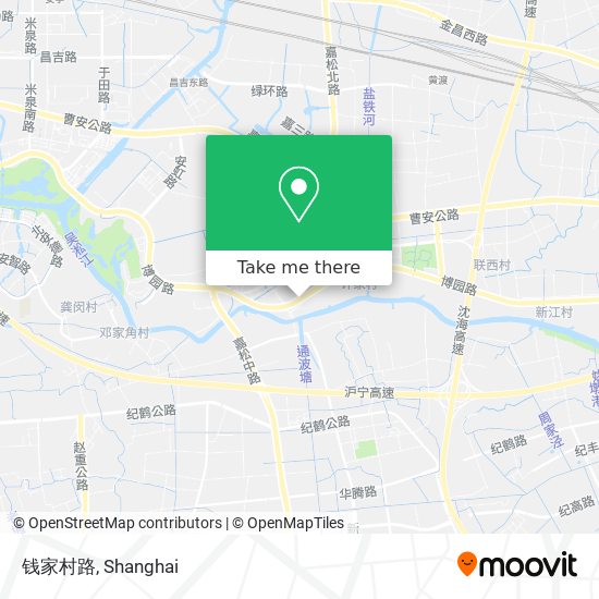 钱家村路 map