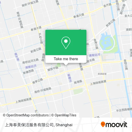 上海奉美保洁服务有限公司 map