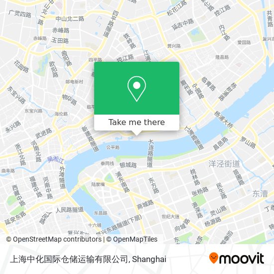 上海中化国际仓储运输有限公司 map