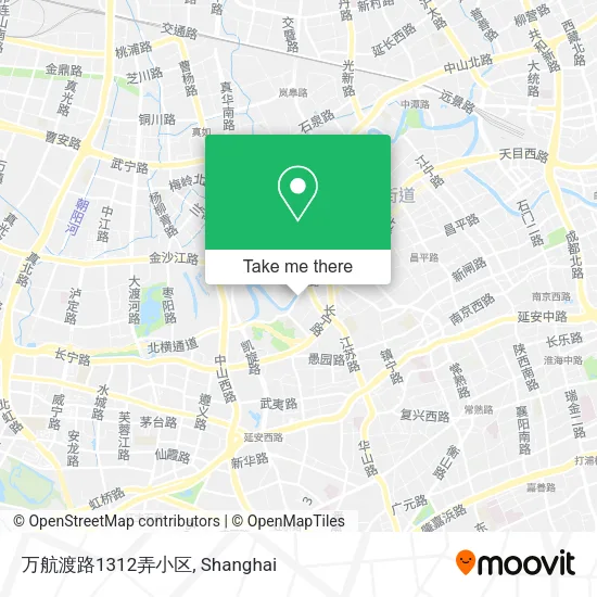 万航渡路1312弄小区 map