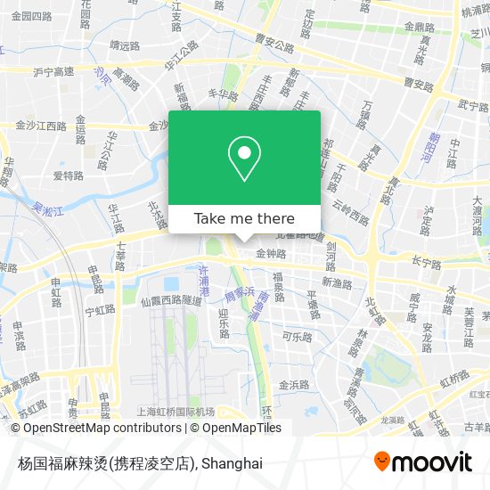 杨国福麻辣烫(携程凌空店) map