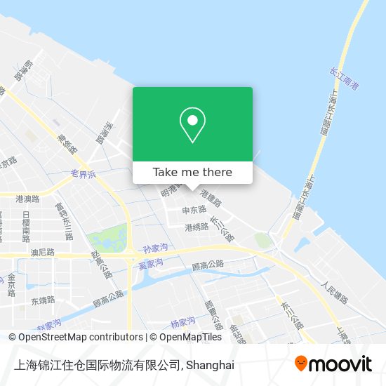 上海锦江住仓国际物流有限公司 map