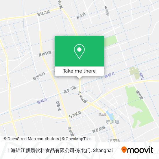 上海锦江麒麟饮料食品有限公司-东北门 map