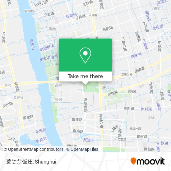 蓑笠翁饭庄 map