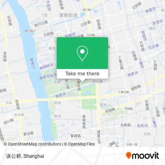 谈公桥 map