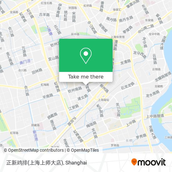 正新鸡排(上海上师大店) map