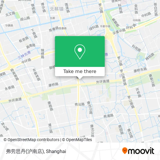 弗劳思丹(沪南店) map