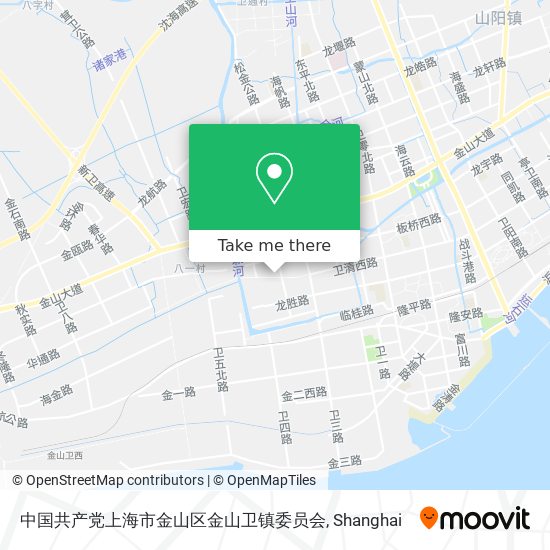 中国共产党上海市金山区金山卫镇委员会 map