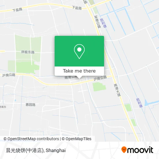晨光烧饼(中港店) map