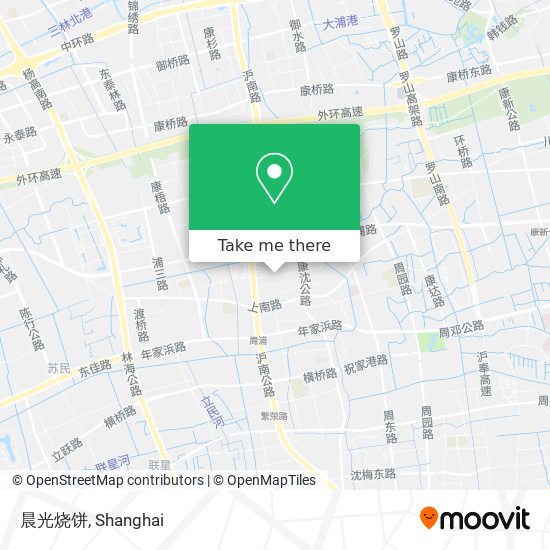 晨光烧饼 map