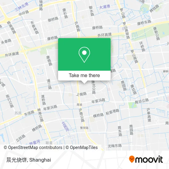 晨光烧饼 map