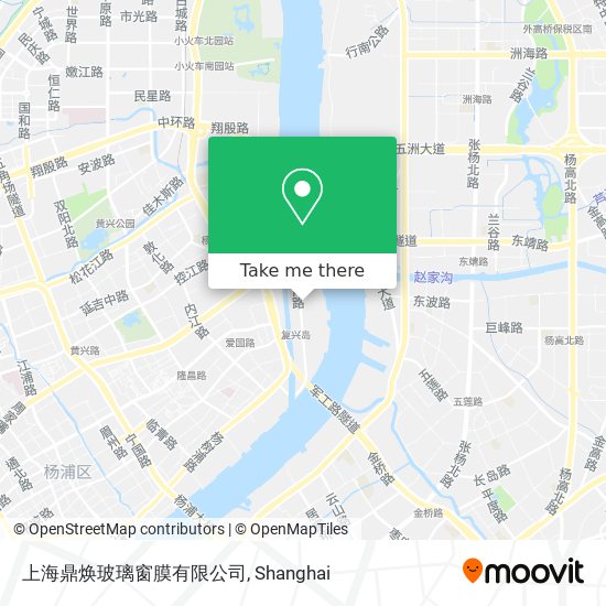 上海鼎焕玻璃窗膜有限公司 map