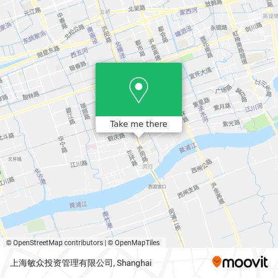 上海敏众投资管理有限公司 map