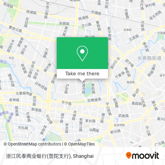 浙江民泰商业银行(普陀支行) map