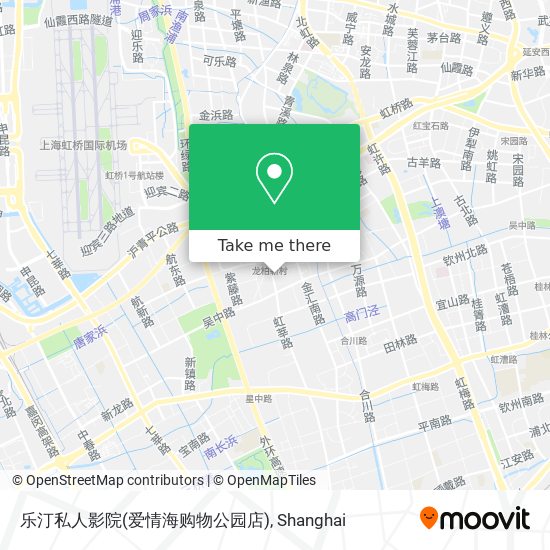 乐汀私人影院(爱情海购物公园店) map
