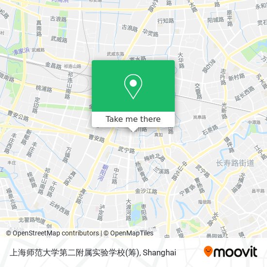 上海师范大学第二附属实验学校(筹) map