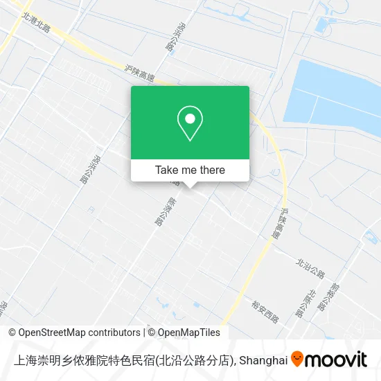 上海崇明乡侬雅院特色民宿(北沿公路分店) map