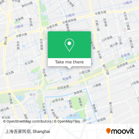 上海吾家民宿 map