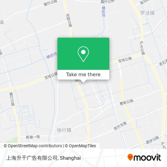 上海升干广告有限公司 map