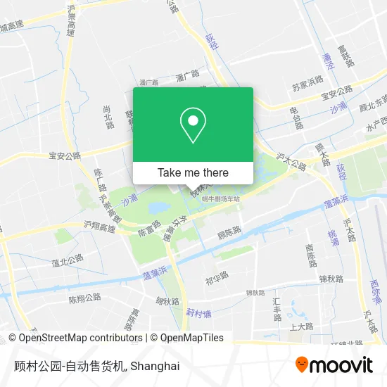 顾村公园-自动售货机 map
