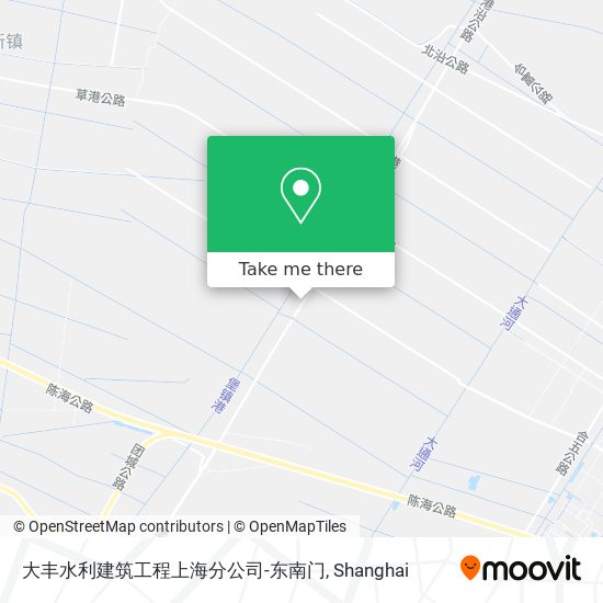 大丰水利建筑工程上海分公司-东南门 map